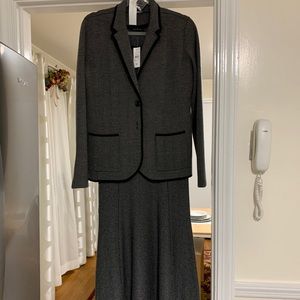 NWT wool blend herringbone Ann Taylor dress/jacket